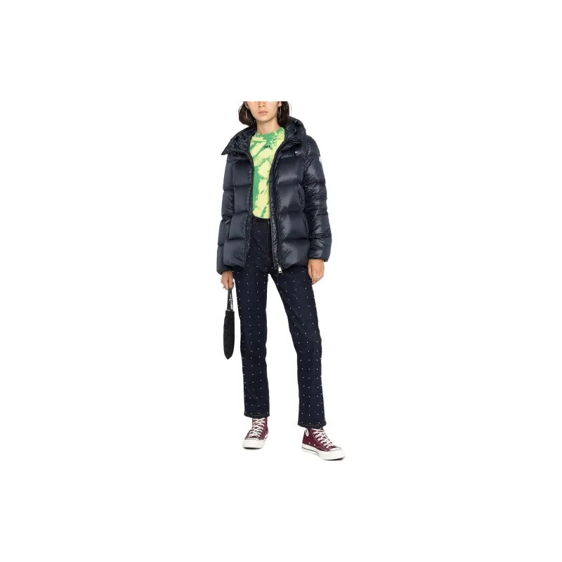 Moncler Logo Patch Hooded Puffer Jacket-1