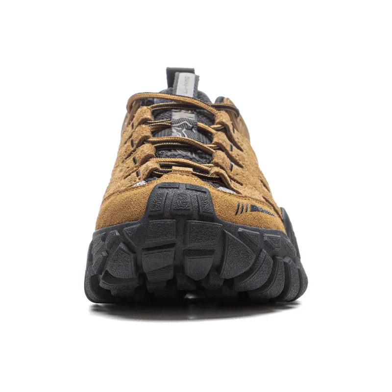 LiNing Dunes Cushioning Anti Slip Wear Resistant Breathable Height Increasing Low Top Casual Shoes Men's Umber-4
