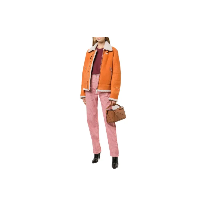 OFF-WHITE Jeans Women's Pink-1