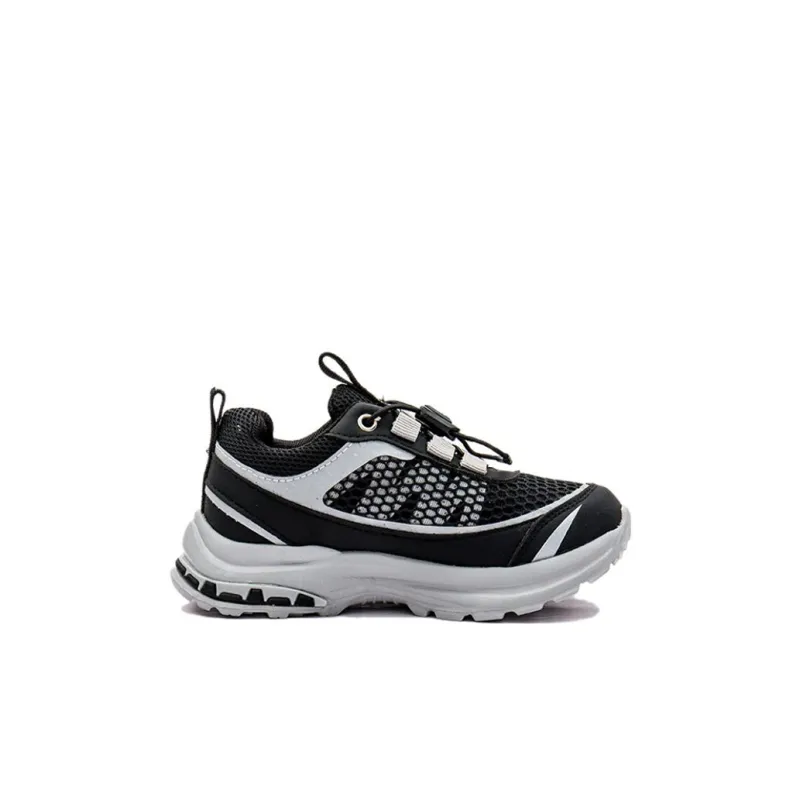 KAPPA KIDS Anti Slip And Wear Resistant Breathable Low Top Kids' Running Shoes Black Kids'-1