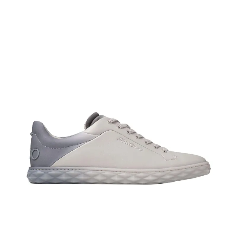 Jimmy Choo Diamond Light Low Top Skateboard Shoes Men's Gray-1