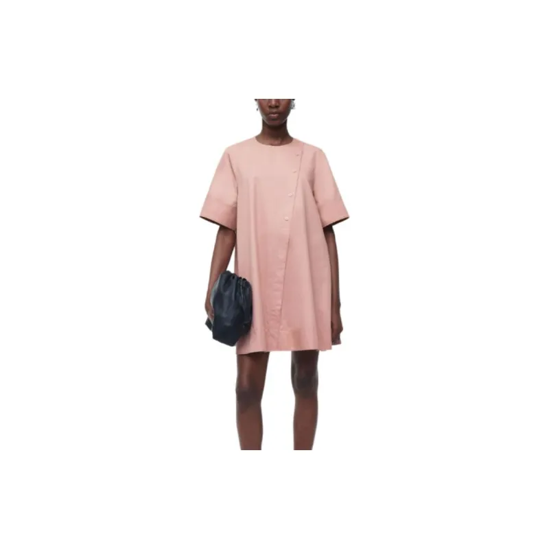 COS Short Sleeved Dresses Women's Pink-2