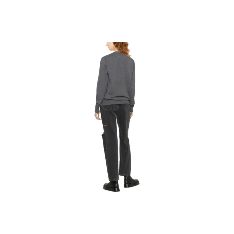 Maison Margiela Cashmere Sweaters Women's Gray-2