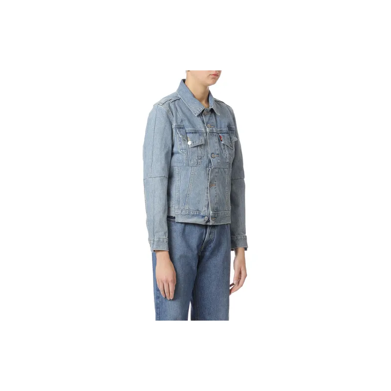 Vetements Denim Jackets Women's Blue-4