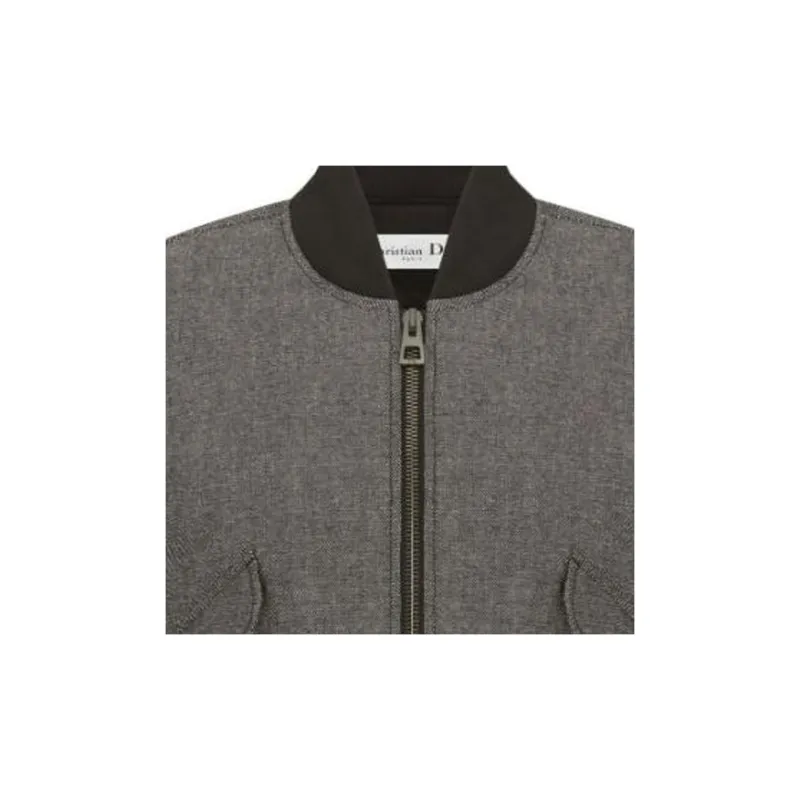 DIOR Jackets Women's Gray-5