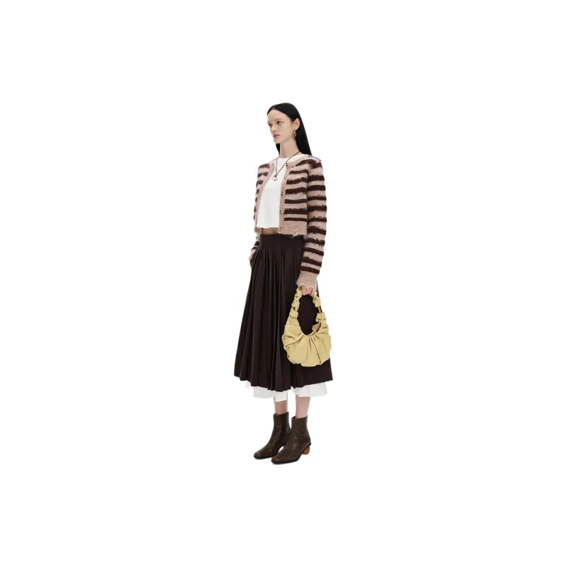 Self Who Sweater Women's Coffee-6