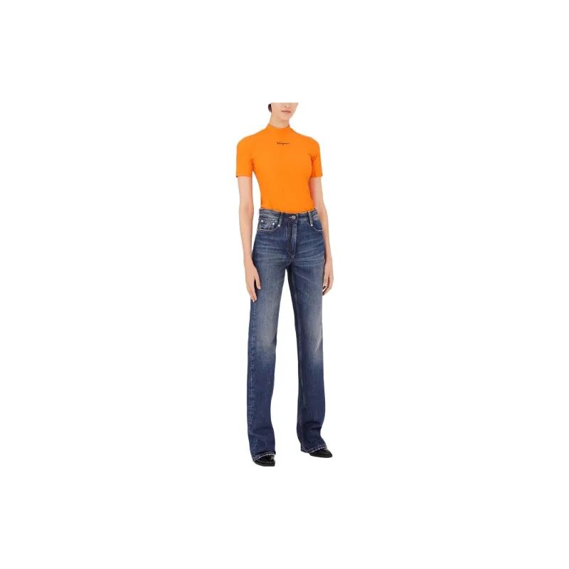 FERRAGAMO SS23 Jeans Women's Blue-1