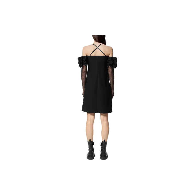 VERSACE JEANS COUTURE Ruffled Sleeve Dress-2