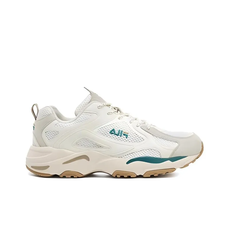 FILA Ray Tracer FLOW Cushioning Wear-Resistant Low-Top Casual Shoes Unisex Beige-1