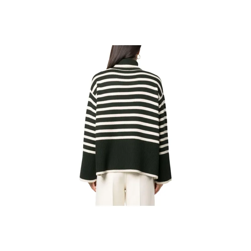 TOTEME Striped Wool cotton Jumper-3