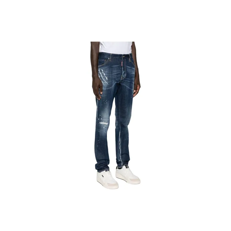 Dsquared2 Dark Cb Wash Cool Guy Jeans-4