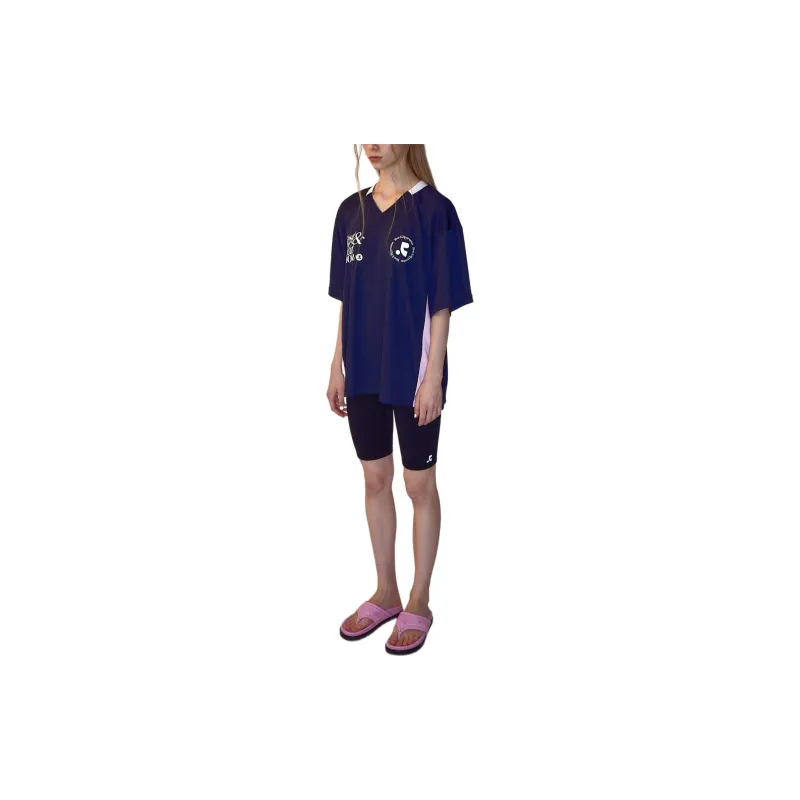 Rest&Recreation T Shirt Women's NAVY/Marine Blue-2
