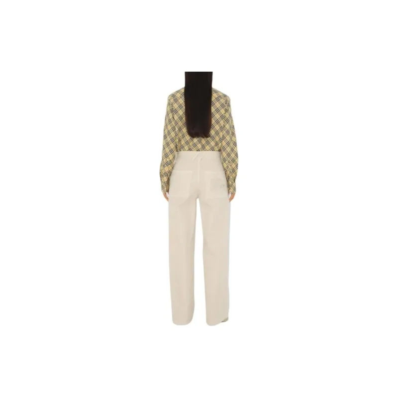 Burberry Check Pattern Long Sleeved Shirt-3