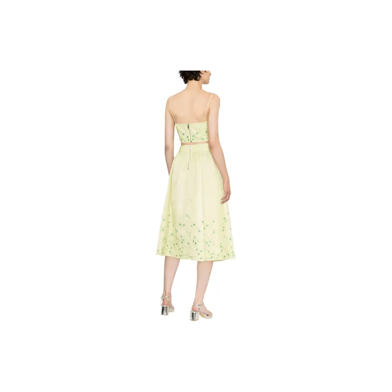 GANNI Camisoles Women's Green-3