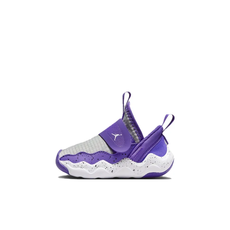 Jordan Jordan 23/7 Cushioning Wear-Resistant Low-Top Toddler Shoes Purple Infant And Toddler-0