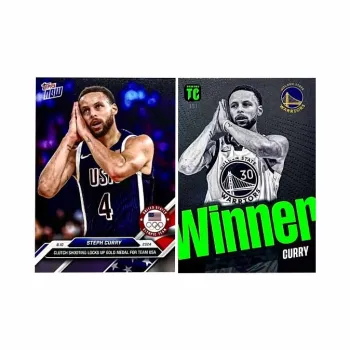 PANINI Curry Player Card National Team Period Selection Good Night Paris Good Night Boston Sports Cards 2 Pcs