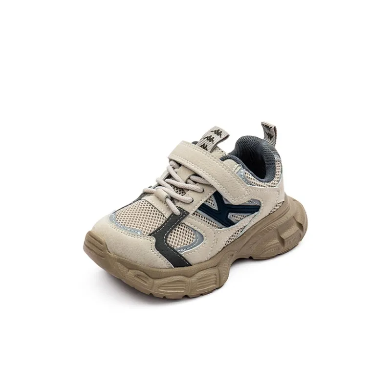 KAPPA KIDS Slip Resistant Cushioning Wear Resistant Low Top Kids' Running Shoes Gray Kids'-2