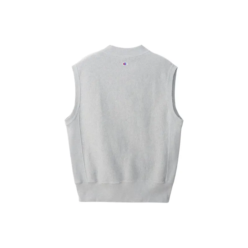 Champion Reverse Weave FW24 Vest Men's Silver Gray-1