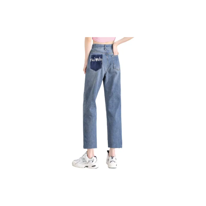 Weixi Jeans Women's Light Blue-2