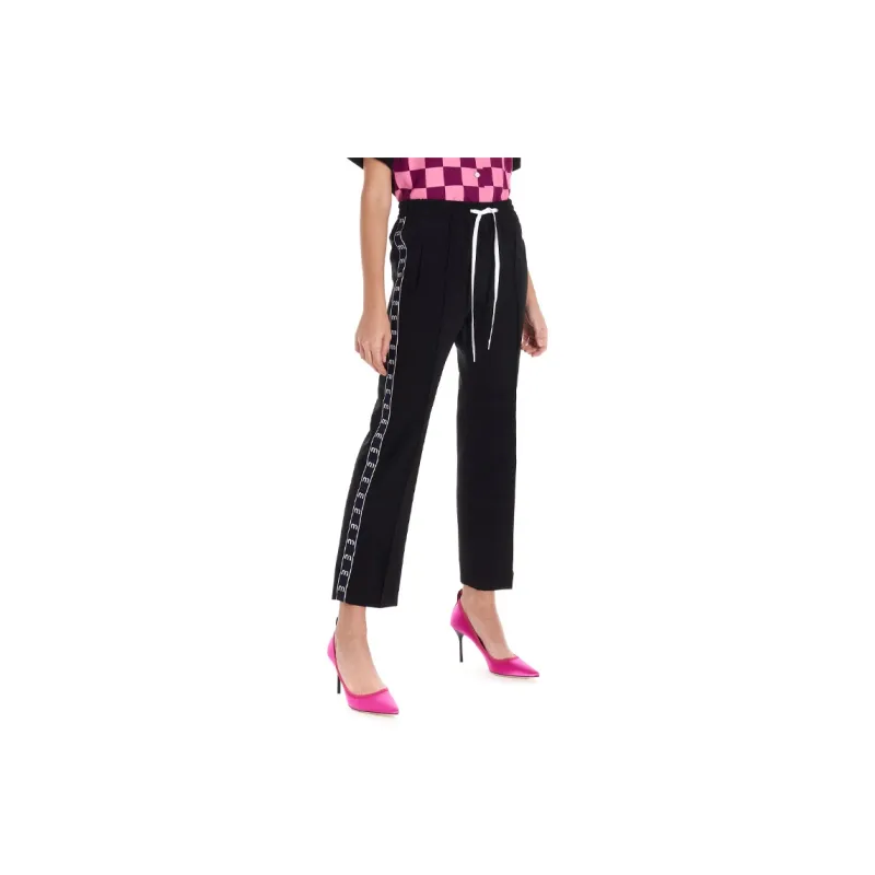 MIU MIU Knitted Sweatpants Women's Black-4
