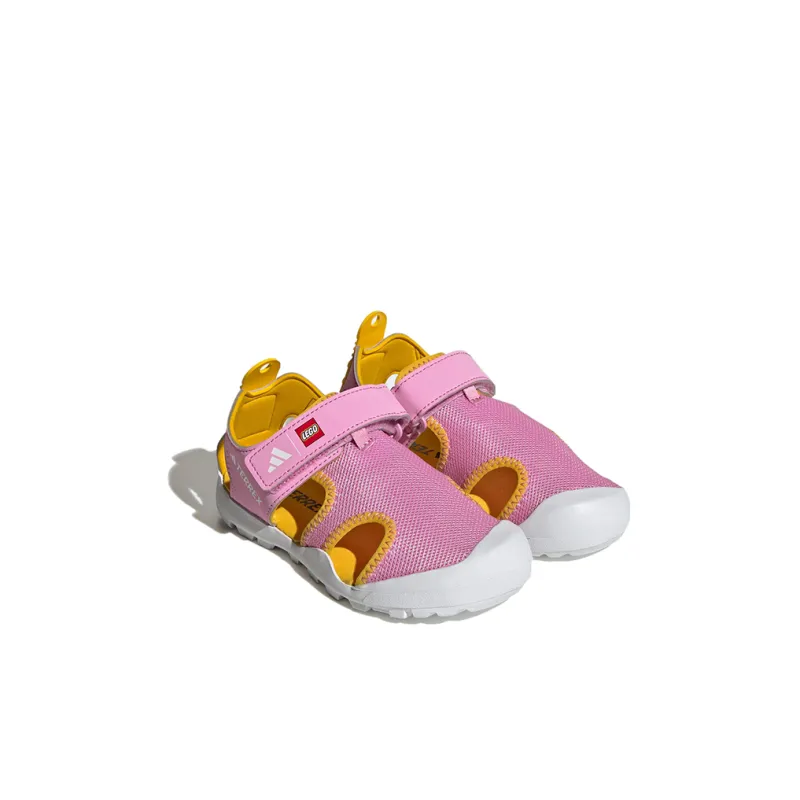 LEGO x Adidas Captain Toey Slip Resistant Children's Sandals Pink Yellow Kids'-2