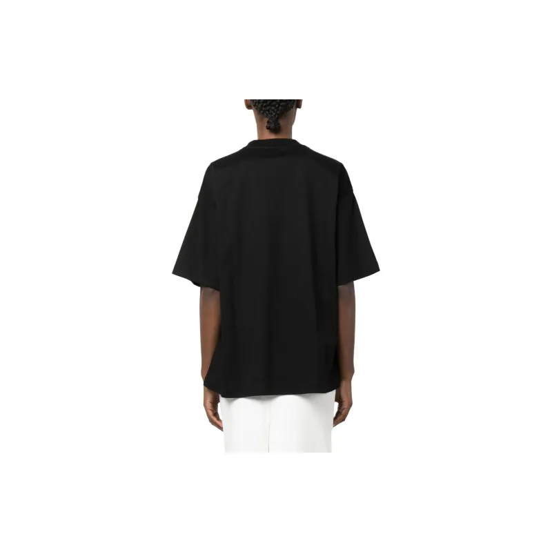 Lanvin Curb Oversized Fit Tee 'Black'-2
