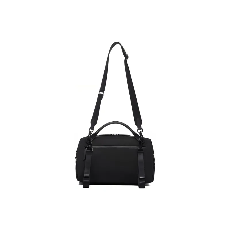 LI NING 1990 Polyester Shoulder Bag, Crossbody Bag Regular Unisex Black-2