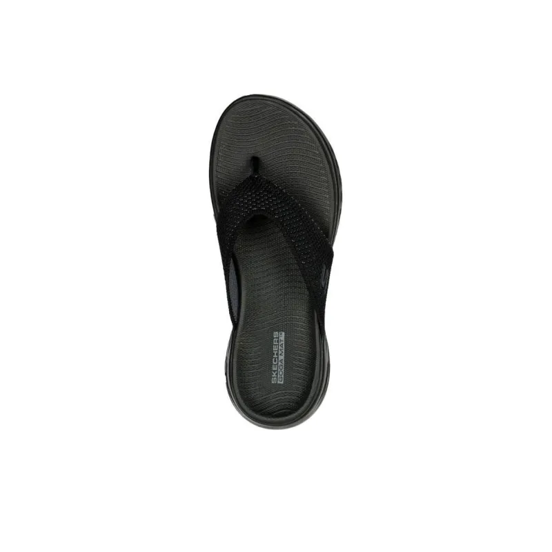 Skechers Quiet Flip Flops Women's Black-2