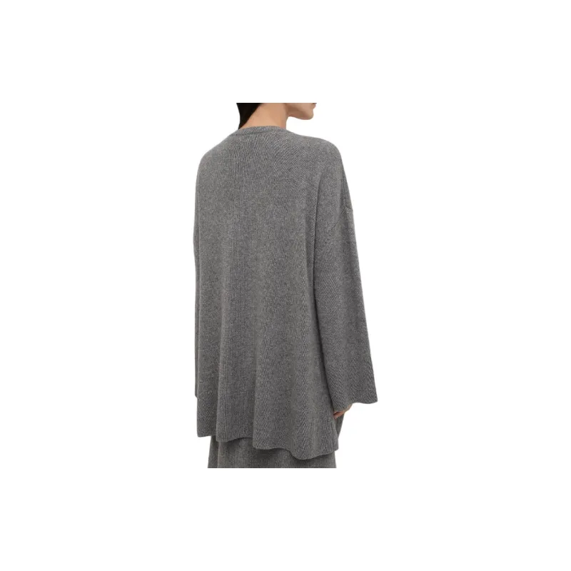 TOTEME Cashmere Sweater Women's Gray-2