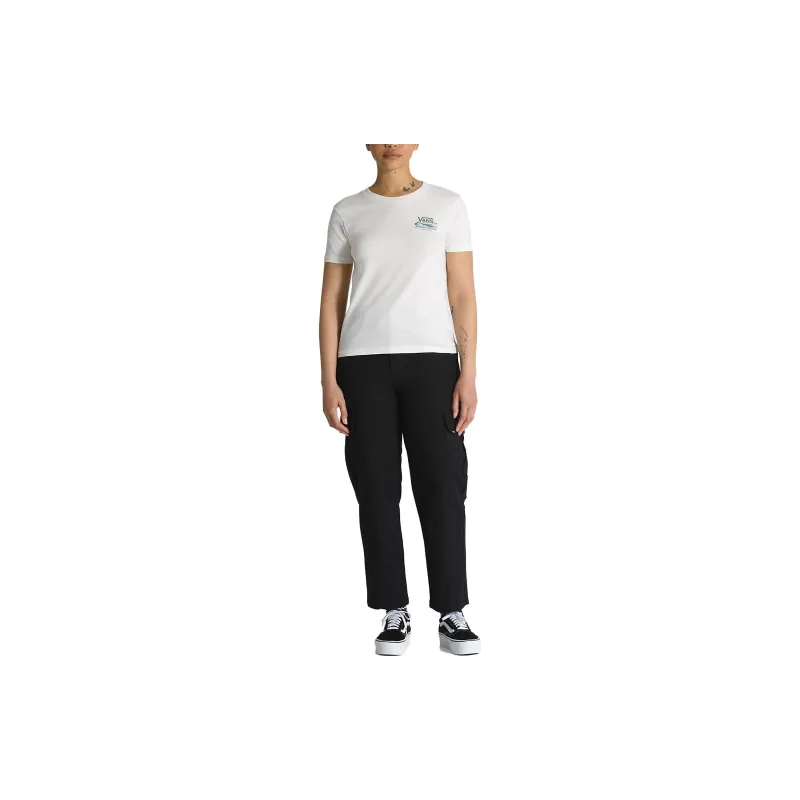 Vans Positive Altitude T-Shirts Women's White-2