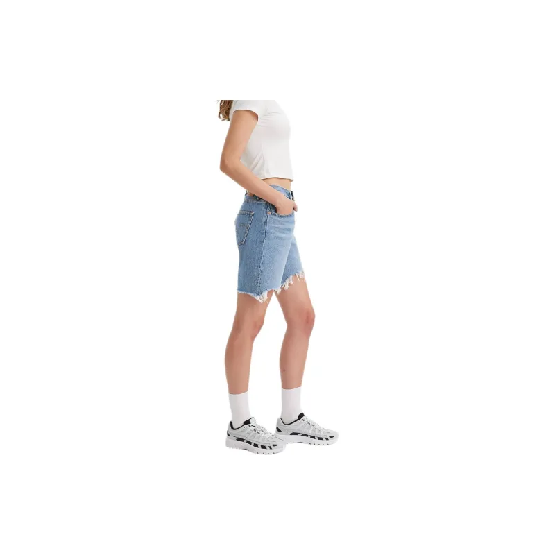 Levi's Denim Shorts Women's Medium Washed-2