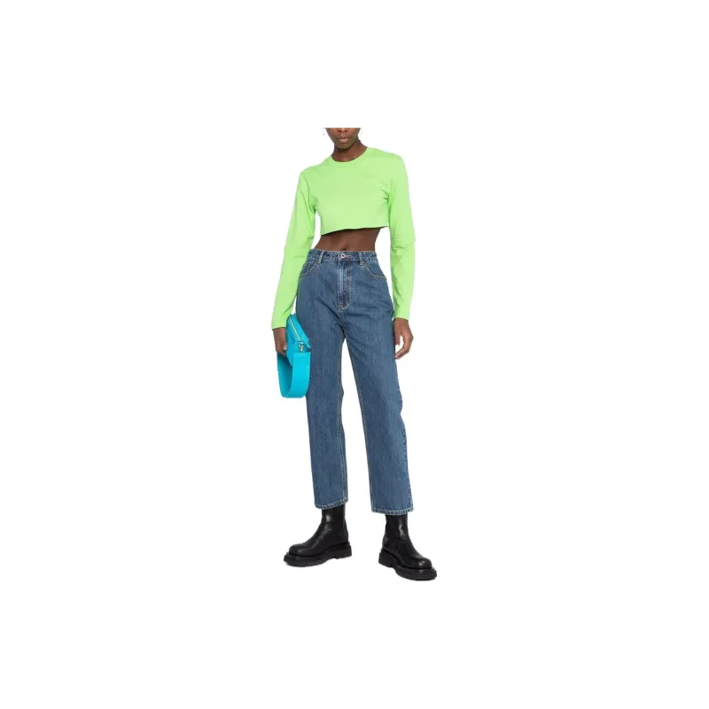 Jacquemus Le T-shirt Piccola Crop Top-2