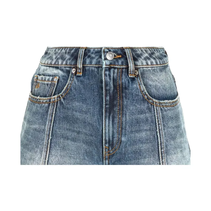 ARMANI EXCHANGEAE SS24 Denim Shorts Women's Indigo-5