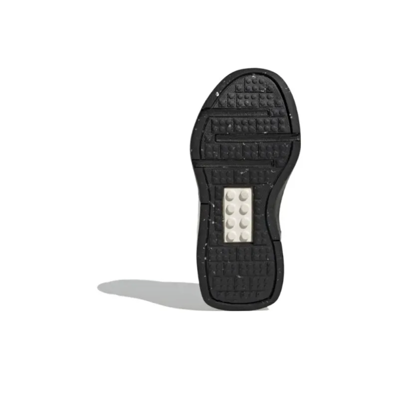 adidas Tech Runner  LEGO X  Little Kid 'Triple Black'-4
