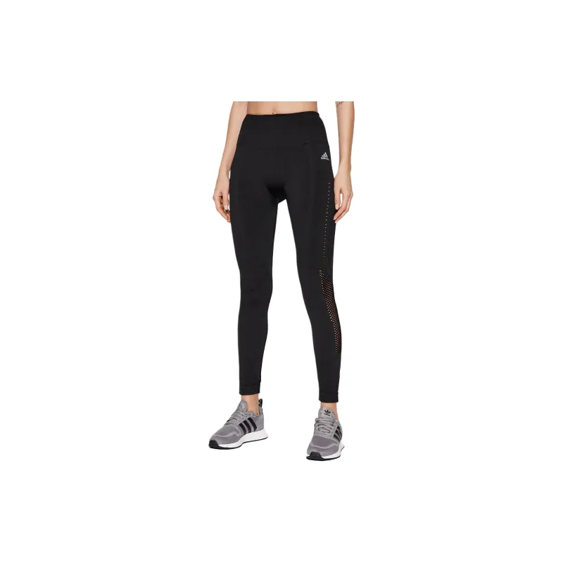 Adidas Aeroknit 7/8 Running Tights Leggings Women's Black-1