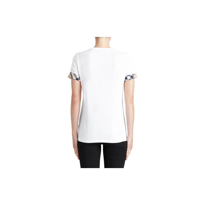 Burberry Regular T Shirt Women's White-2