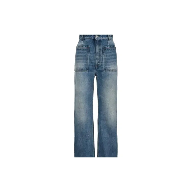 MM6 Maison Margiela Jeans Women's Blue-1