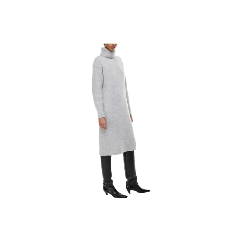 ARITZIA Wilfred Taylor Dress Long-Sleeved Dresses Women's Heather Chrome-4