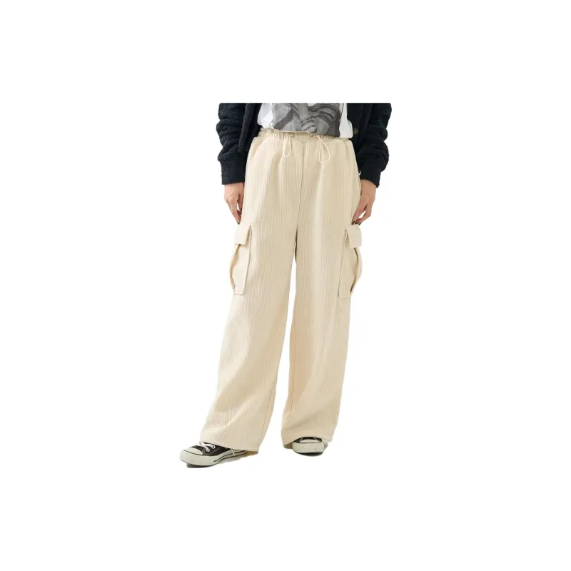 FREAK'S STORE Cargo Pants Women's Ecru-4