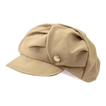 EEEENO Cotton Linen Blend Berets Unisex