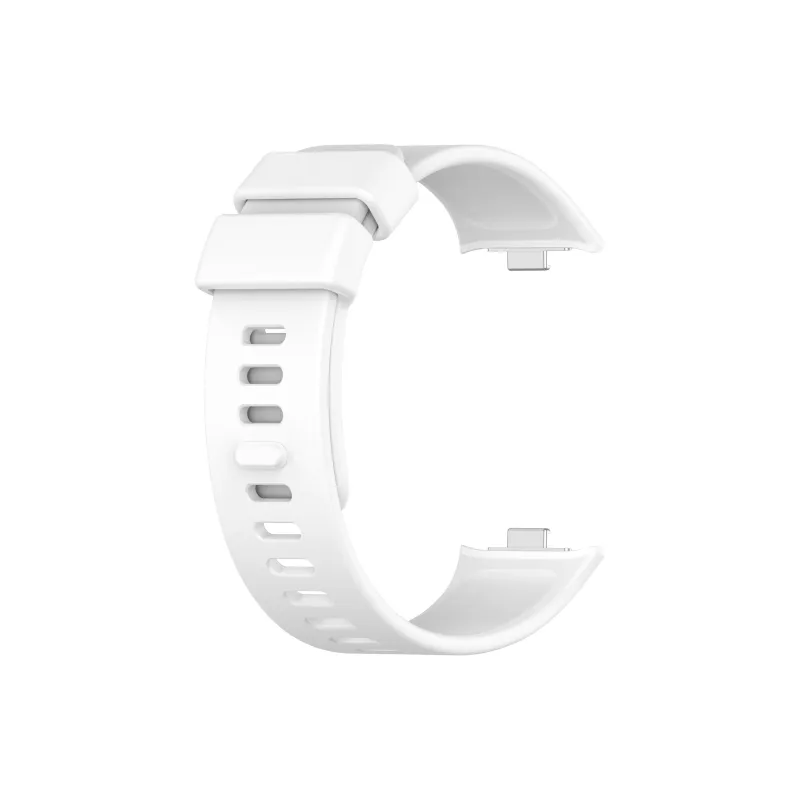 FZRT Xiaomi Red Beige Compatibility Watch Band Quick Release Silicone One Piece Strap Silicone Material-24