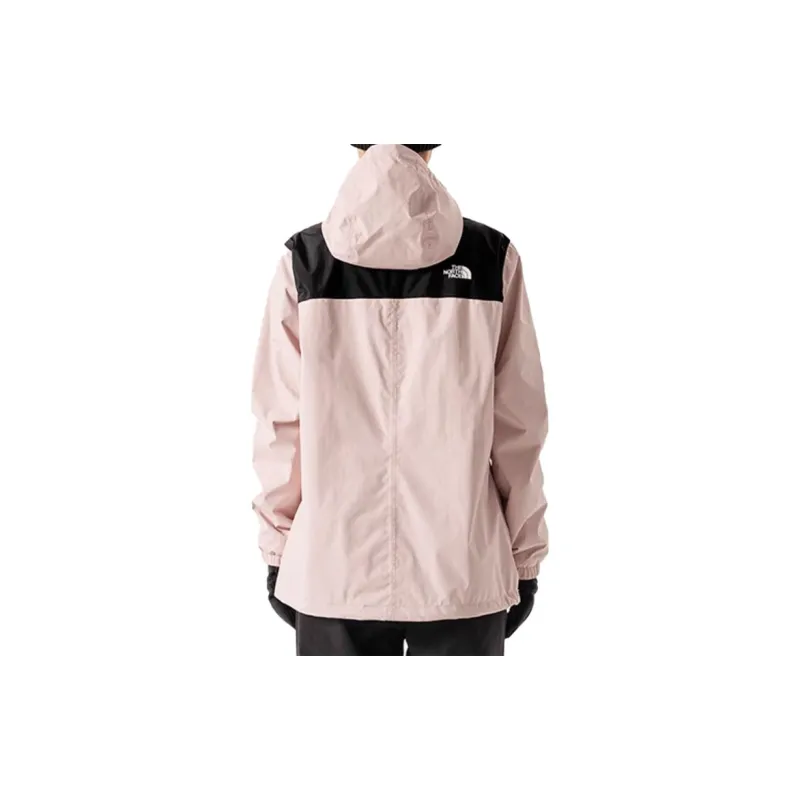 THE NORTH FACE Outdoor Hiking Waterproof And Windproof To Keep Warm Windbreaker Jacket Women's Pink-3