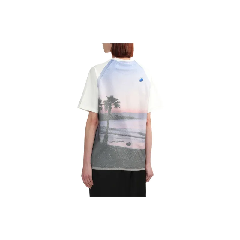 ADER ERROR Photograph print Cotton blend T shirt-3