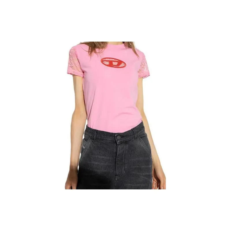 DIESEL T Shirt Women's Pink-1
