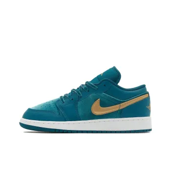 Jordan 1 Low SE Geode Teal Metallic Gold GS