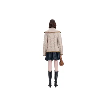 Self Who Turtleneck Sweater Knitwear Women's
