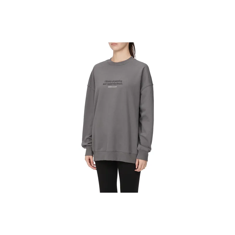 MUSIUM DIV Crew Neck Loose Fit Sweatshirt Women's-6