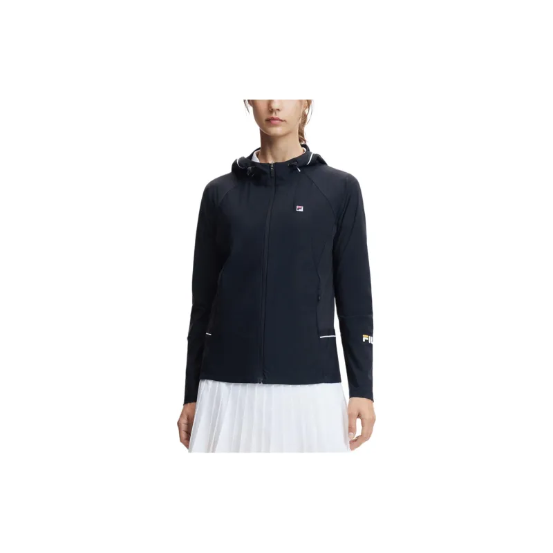 FILA TENNIS Jackets Coats Women's Black-3