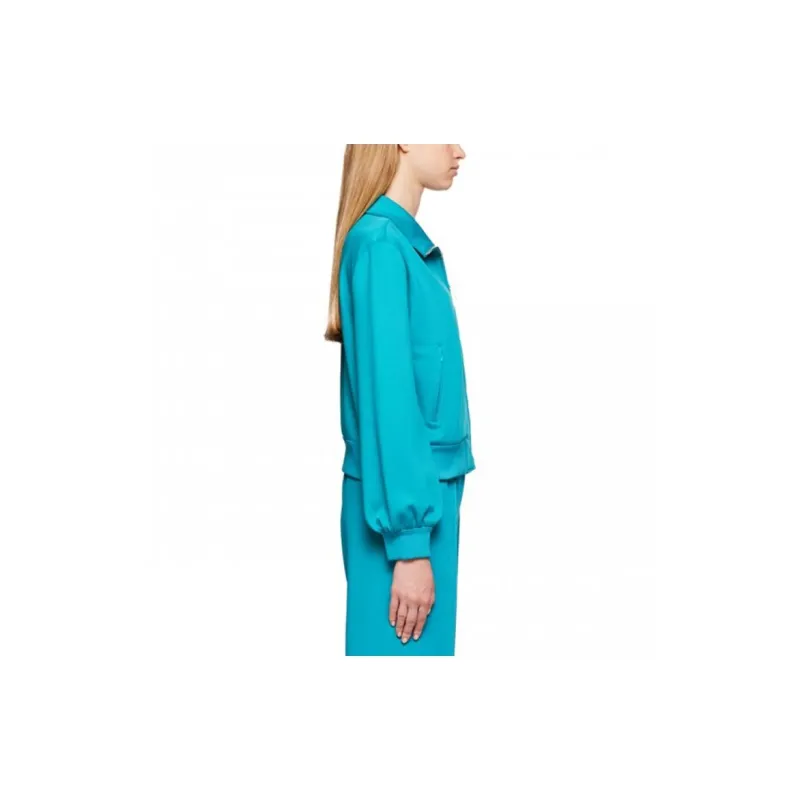 GUCCI Jackets Coats Women's Blue-3