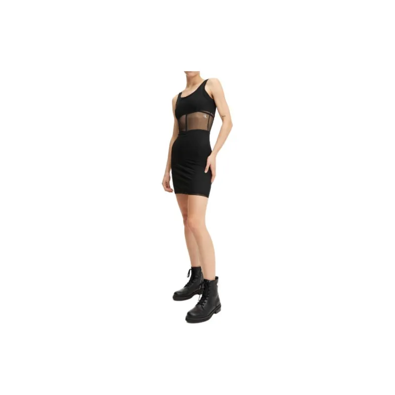 CALVIN KLEIN Sleeveless Dress Women's Black-2